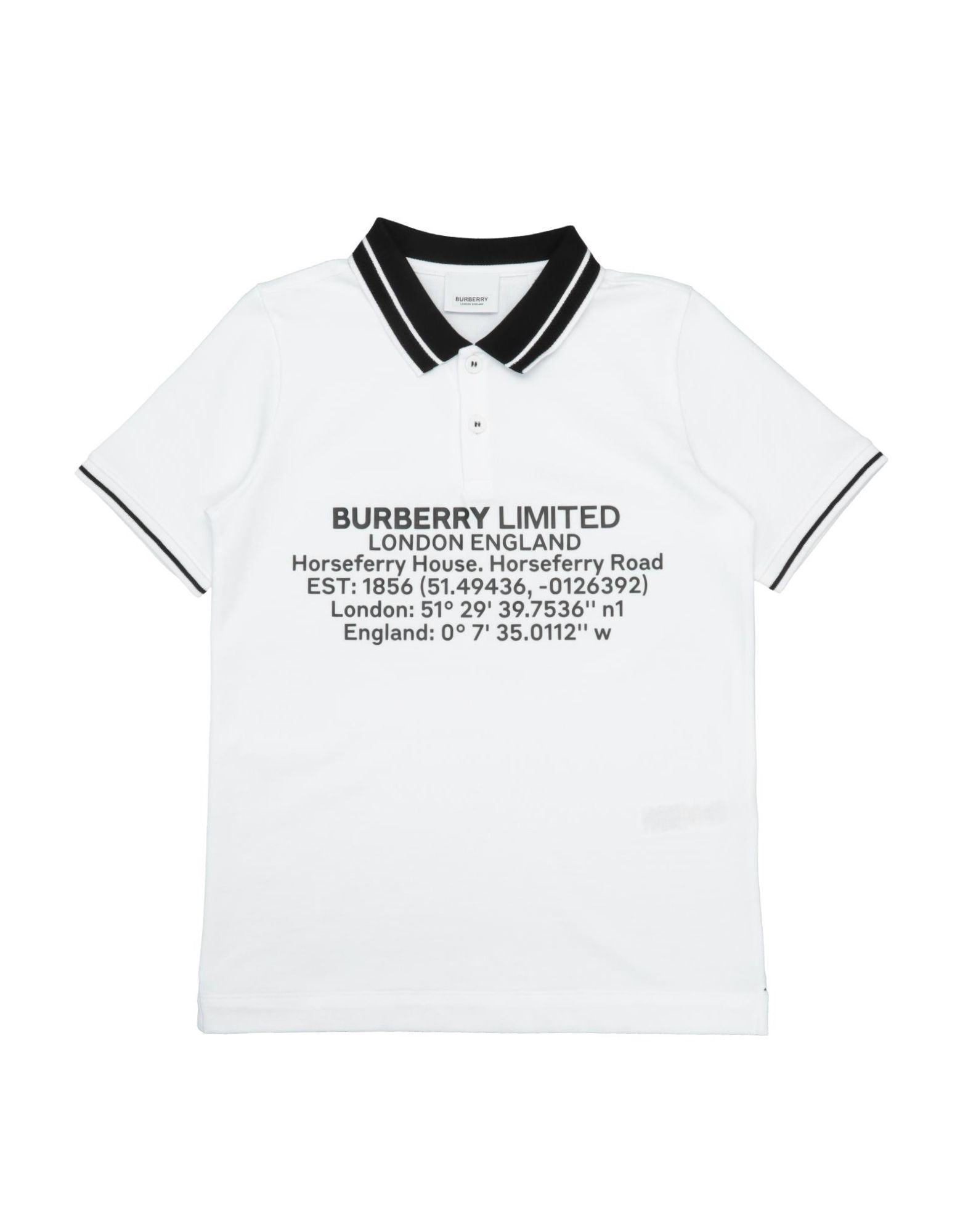 Burberry Kids' White Shirt Boy | ModeSens