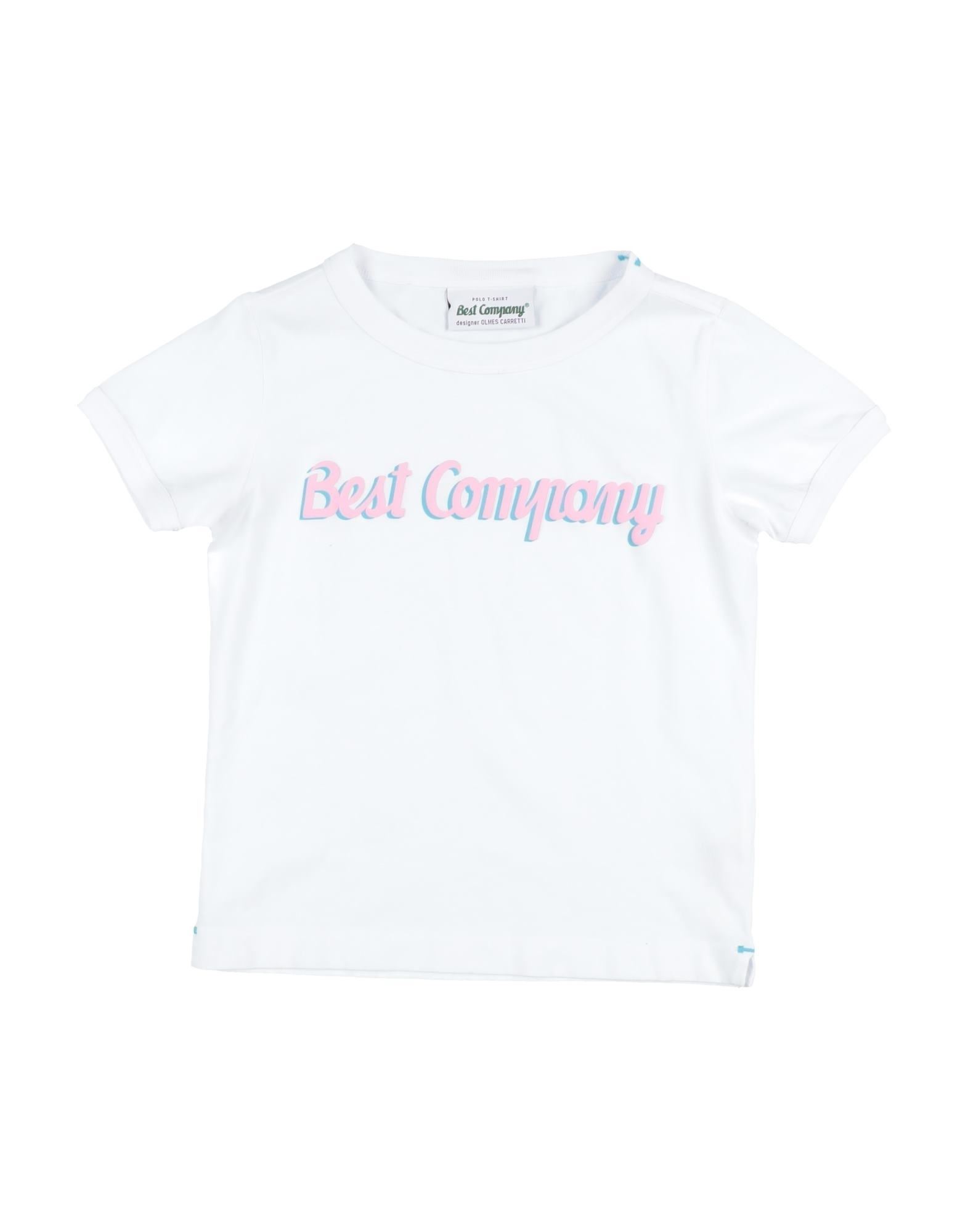 Best Company Kids' T-shirts In White