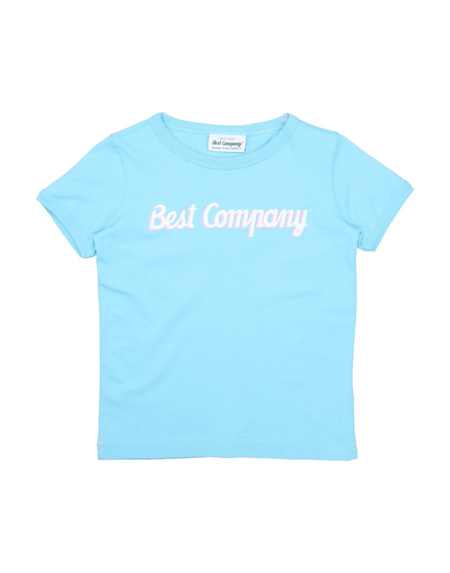 Best Company Kids' T-shirts In Blue