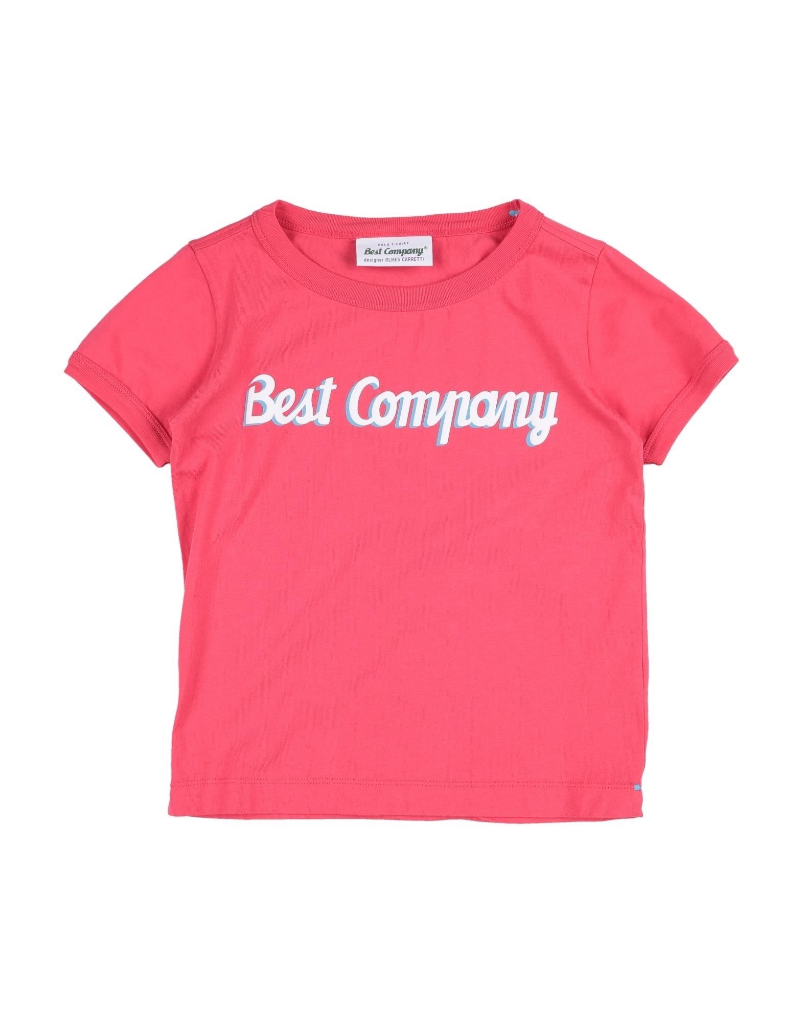 Best Company Kids' T-shirts In Pink