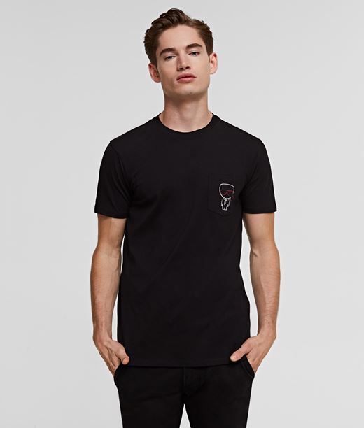 Image of K/IKONIK OUTLINE POCKET T-SHIRT