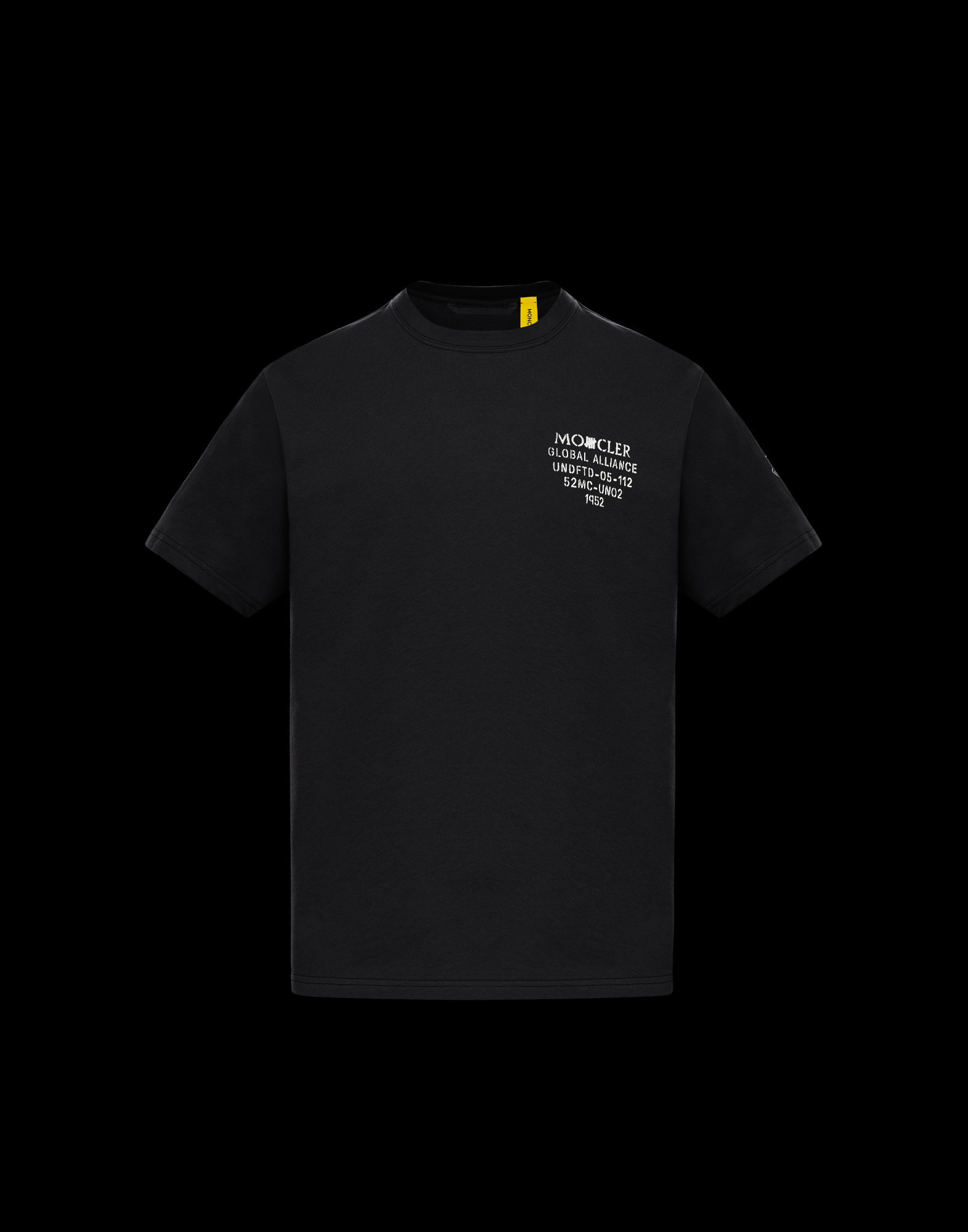 moncler tricolour t shirt