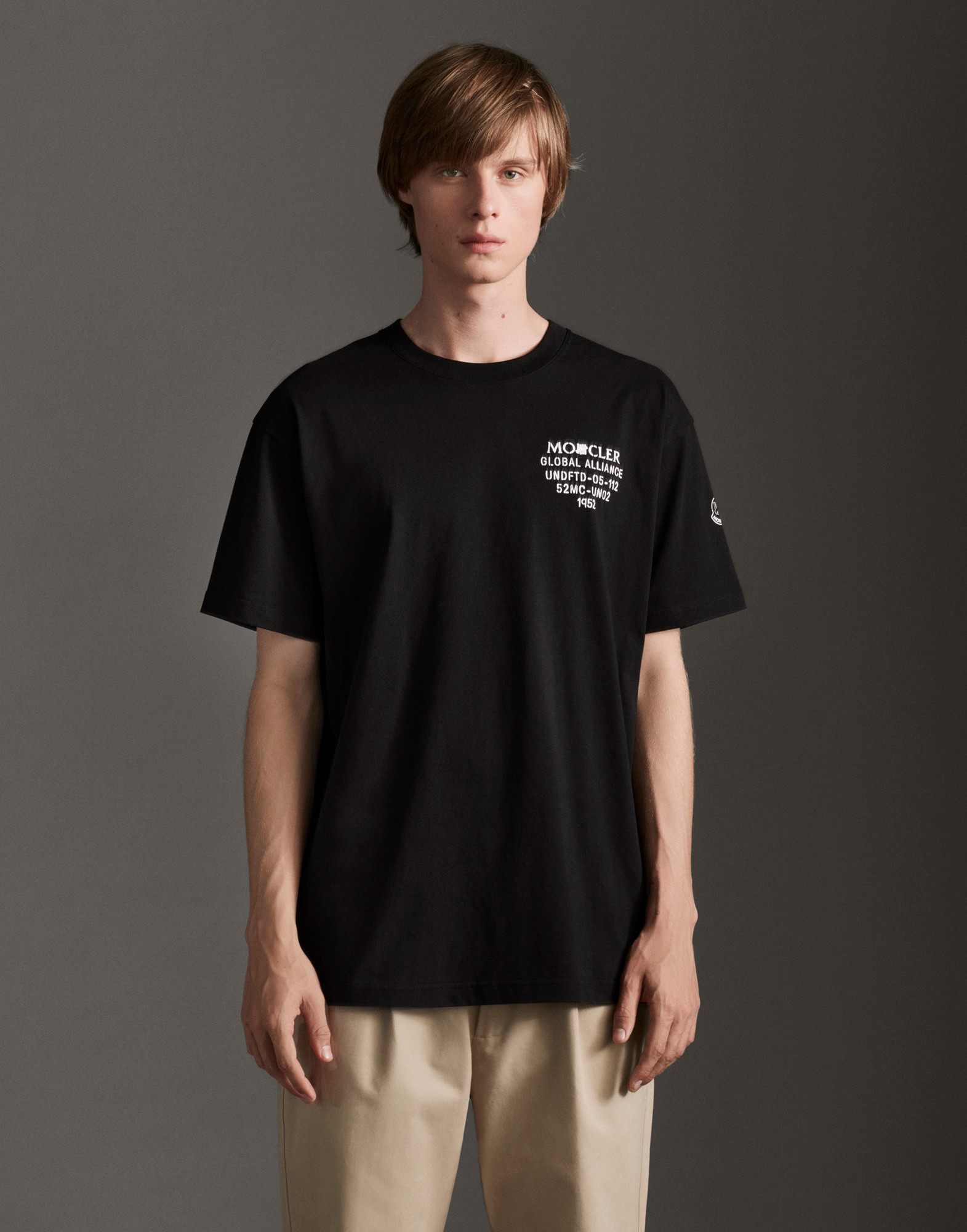 moncler tricolour t shirt