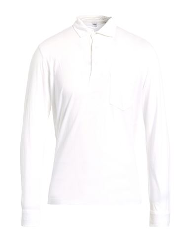 Aspesi Man Polo Shirt White Size L Cotton In White
