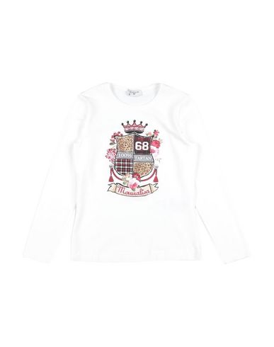 Shop Monnalisa Toddler Girl T-shirt White Size 3 Cotton, Elastane