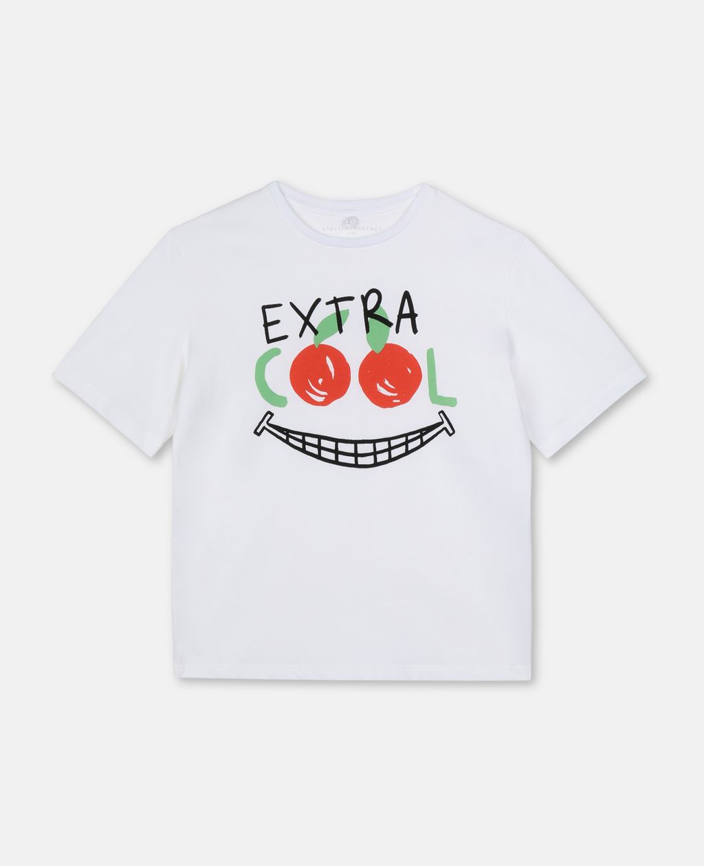 Stella Mccartney Kids White Extra Cool Oversize Cotton T-shirt