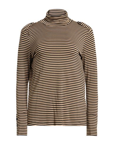 Caractere Caractère Woman T-shirt Camel Size 10 Viscose, Elastane In Multi