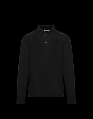 moncler long sleeve polo shirt