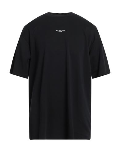 Drôle De Monsieur Man T-shirt Black Size Xs Cotton, Elastane