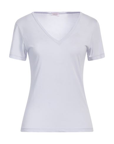 Rossopuro Woman T-shirt Lilac Size S Modal, Polyamide In White