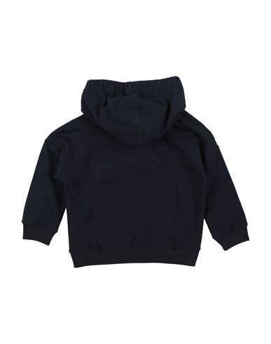 Il Gufo Toddler Girl Sweatshirt Navy Size 4 Cotton, Elastane, Polyamide In Navy