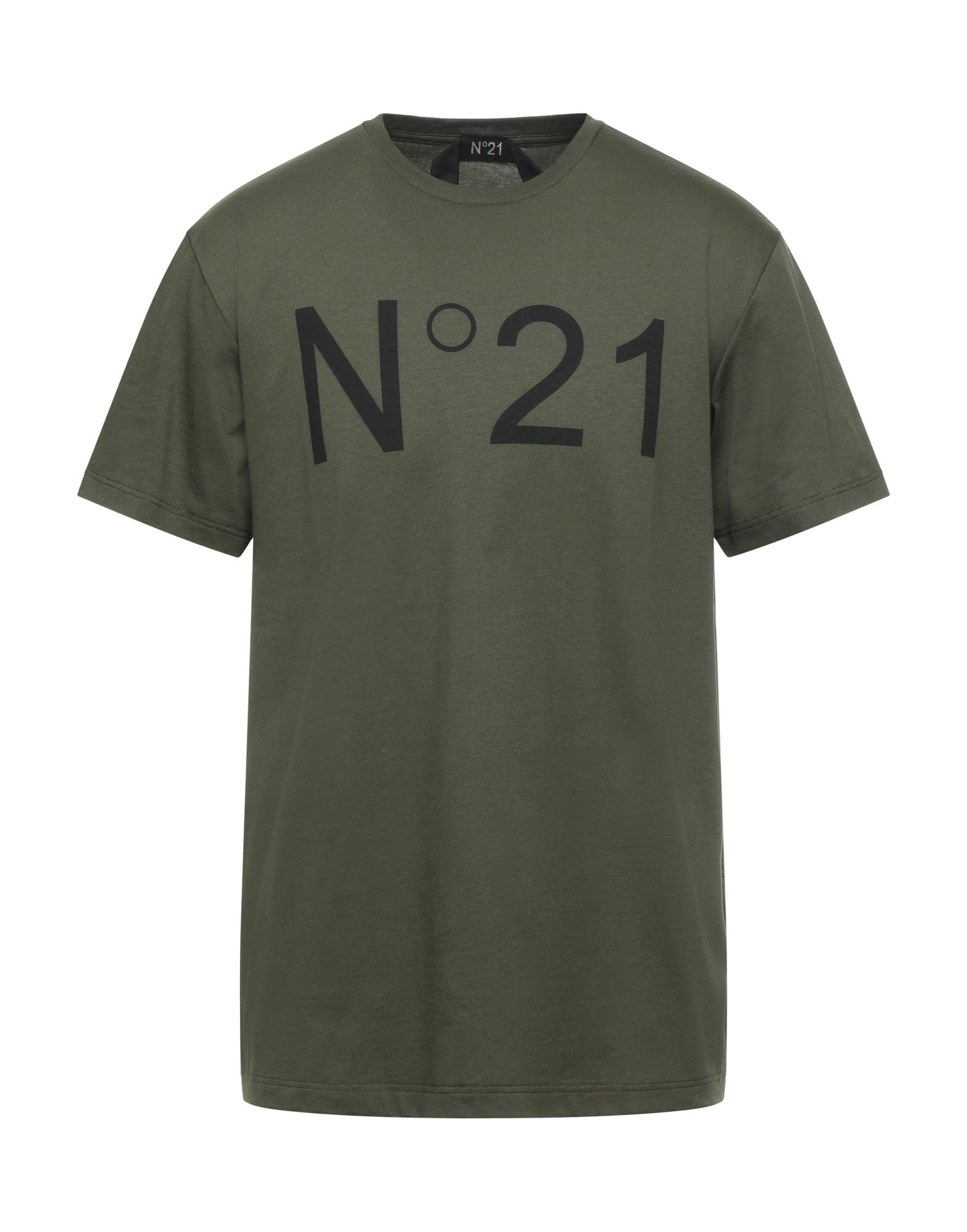 Ndegree21 T-shirts In Military Green