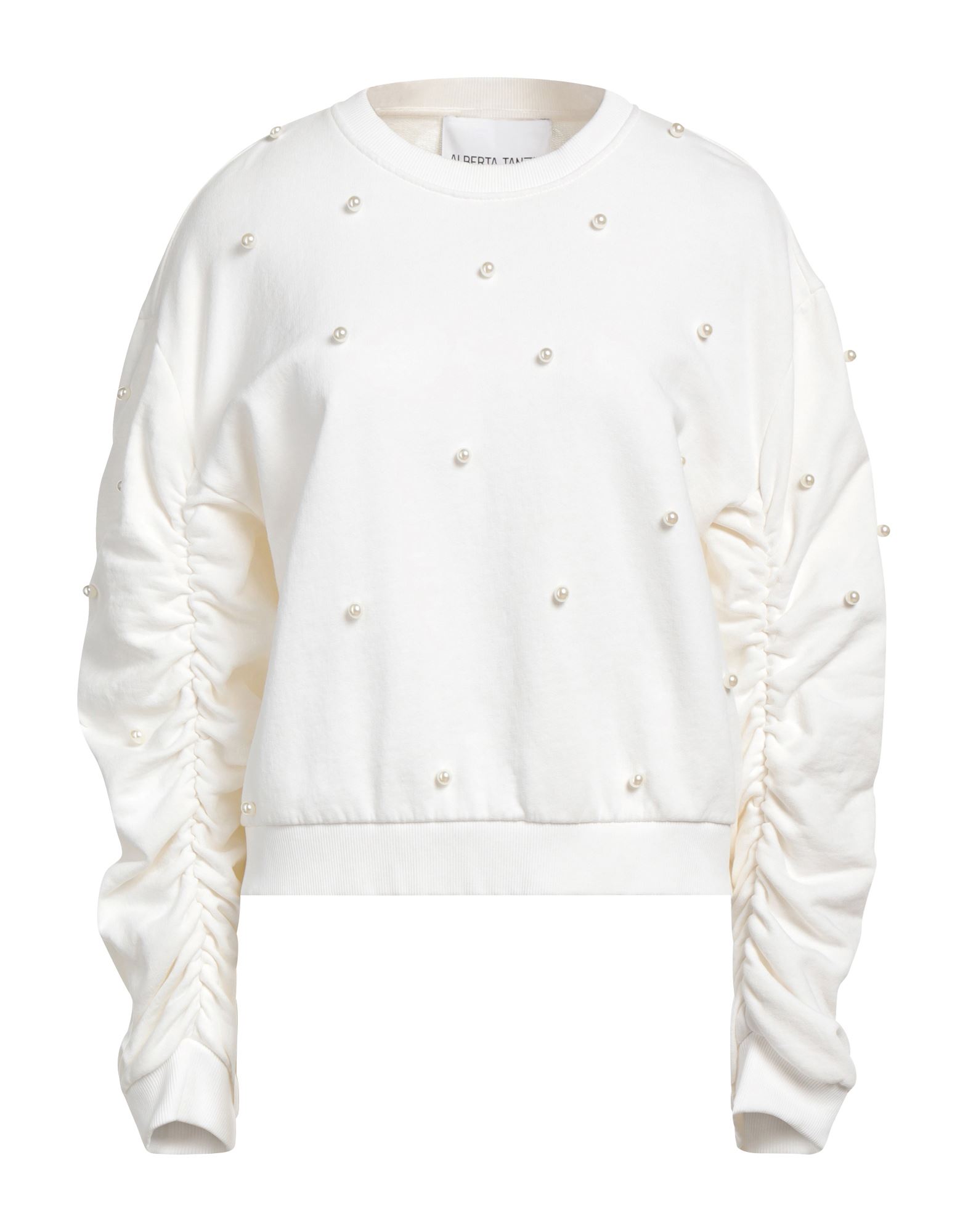 Alberta Tanzini Sweatshirts In White