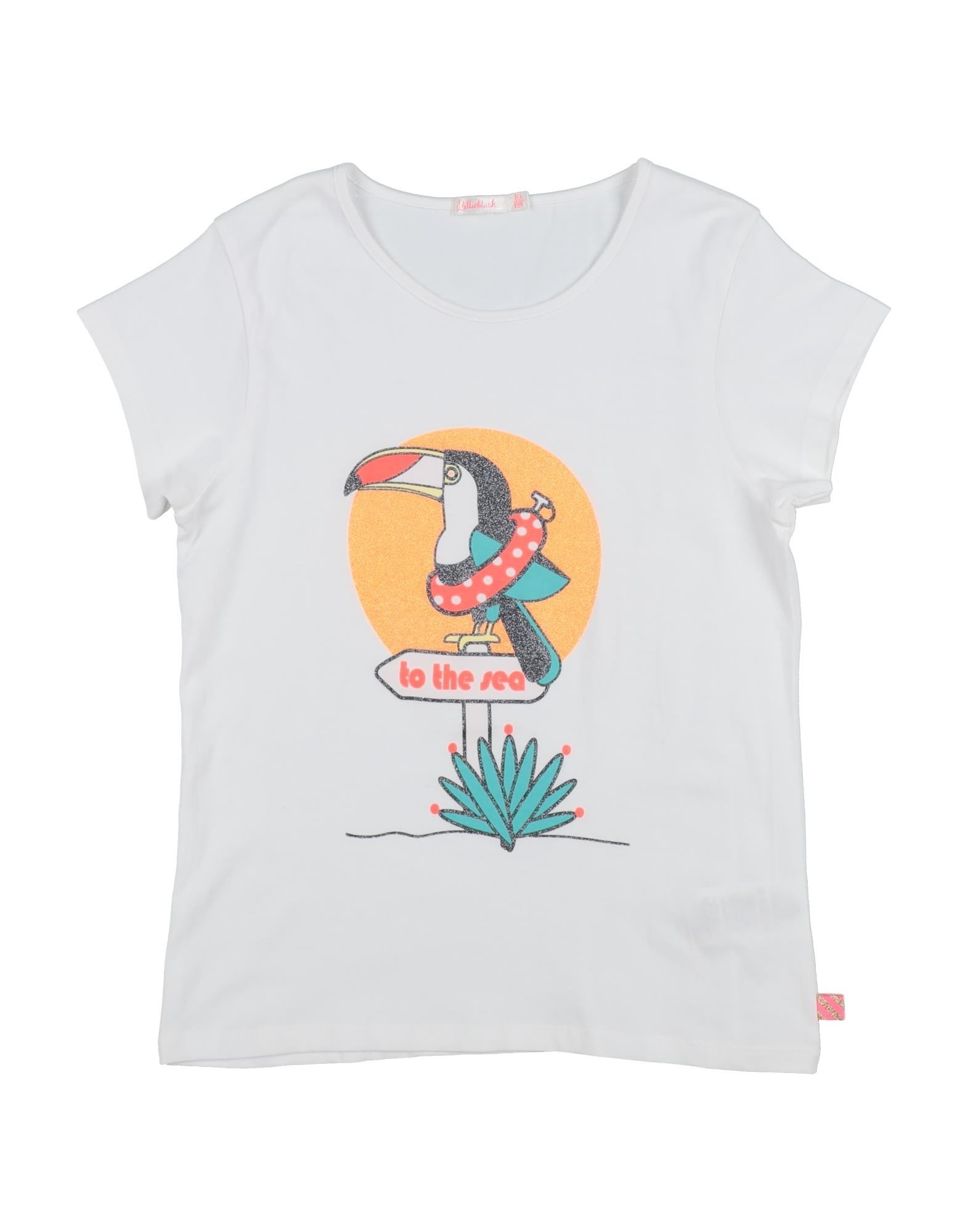 Shop Billieblush Toddler Girl T-shirt White Size 6 Cotton