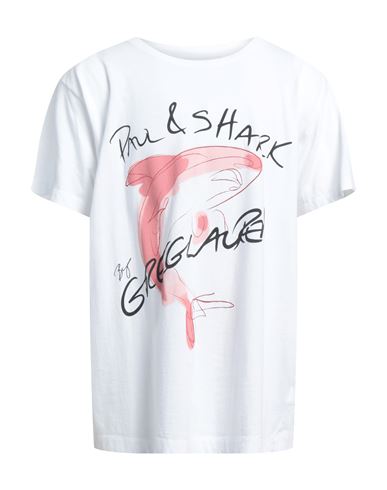 Paul & Shark Man T-shirt White Size Xl Cotton