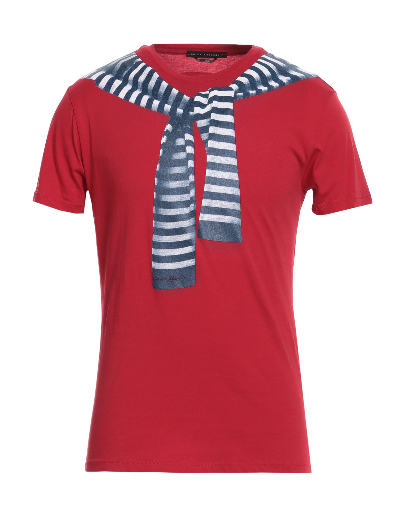Daniele Alessandrini T-shirts In Red