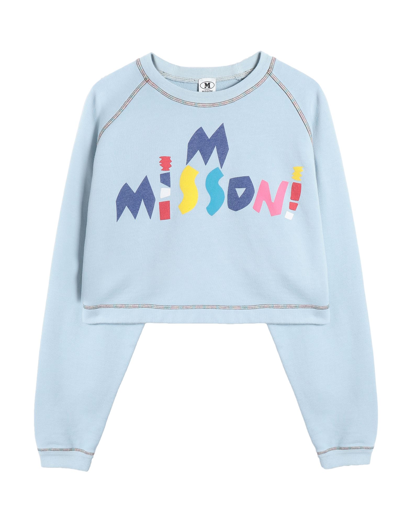 M Missoni Sweatshirts In Sky Blue