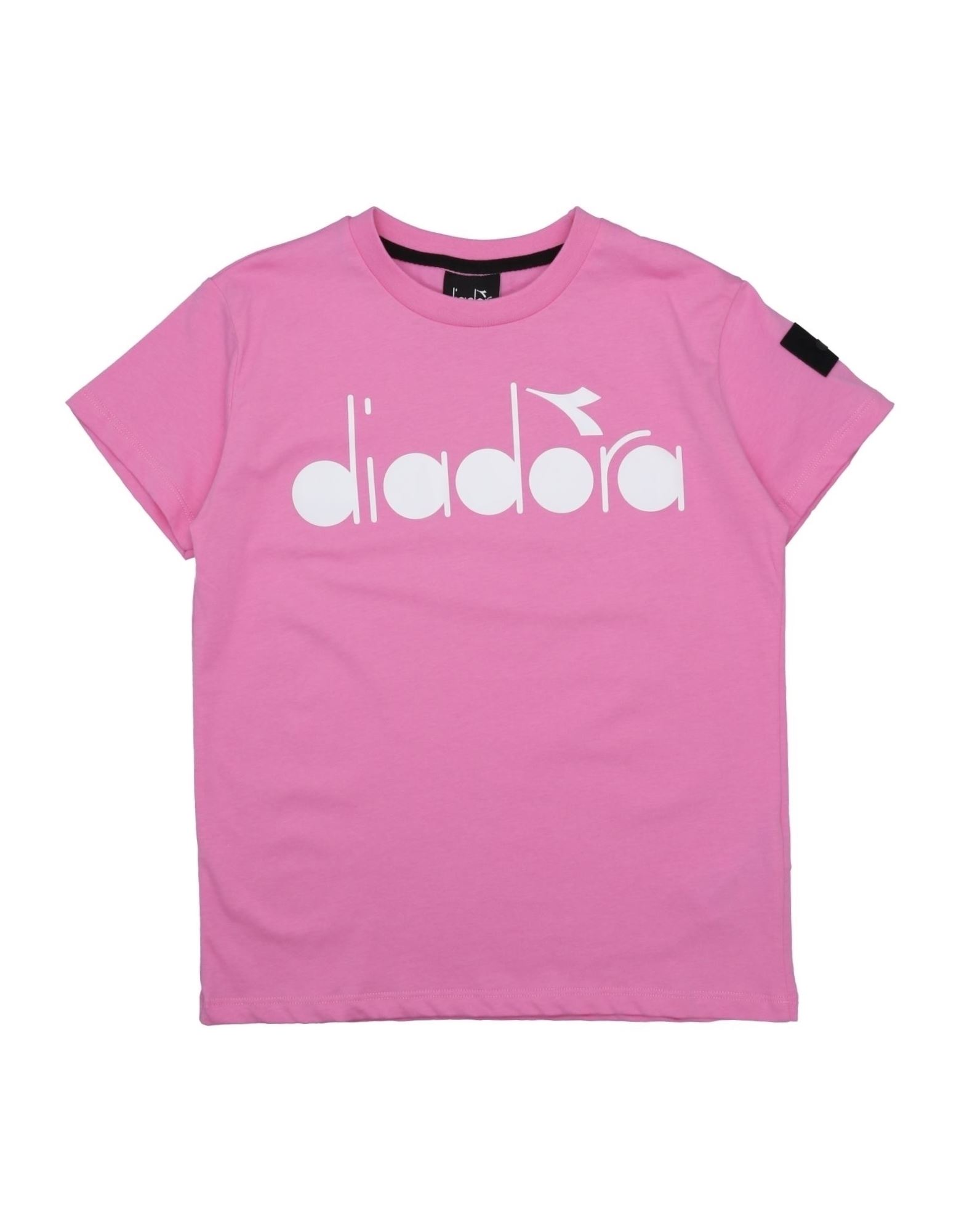 Diadora Kids'  Toddler Girl T-shirt Pink Size 6 Cotton