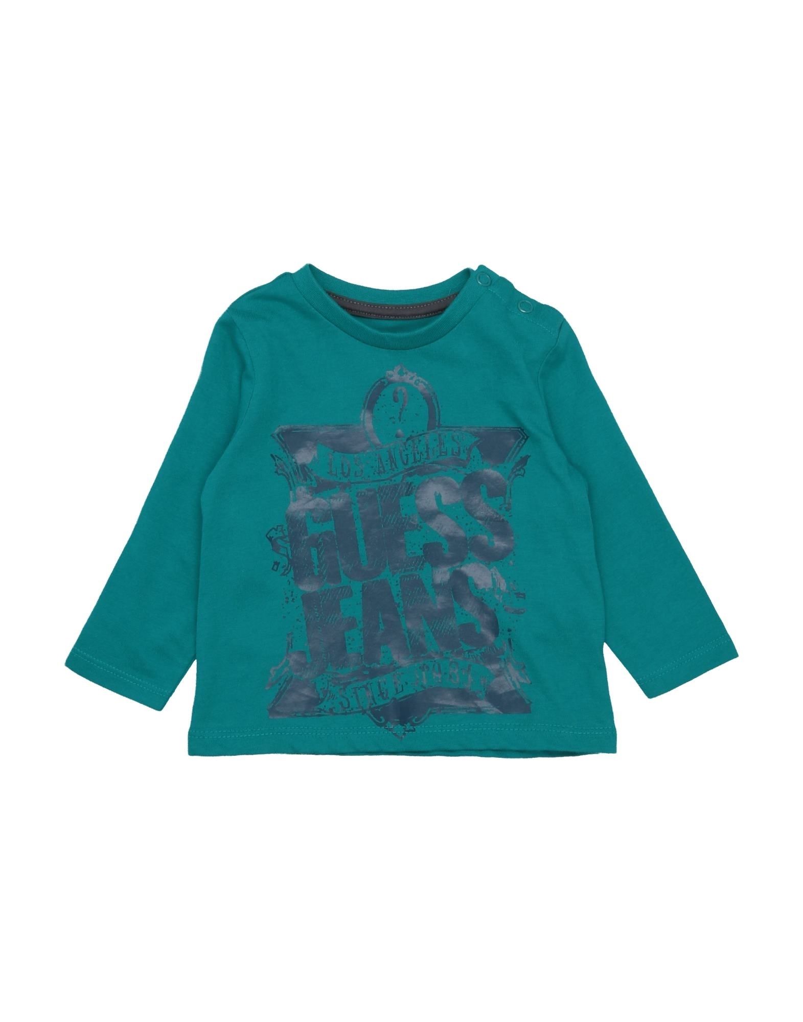 Guess Kids' T-shirts In Green