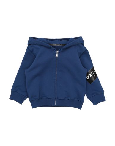 Dolce & Gabbana Babies'  Newborn Boy Sweatshirt Blue Size 3 Cotton