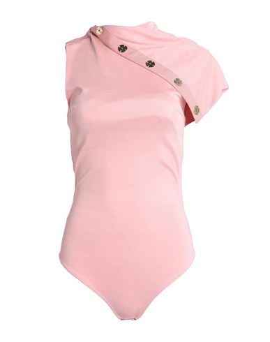 Elisabetta Franchi Woman Top Pink Size 6 Viscose, Elastane
