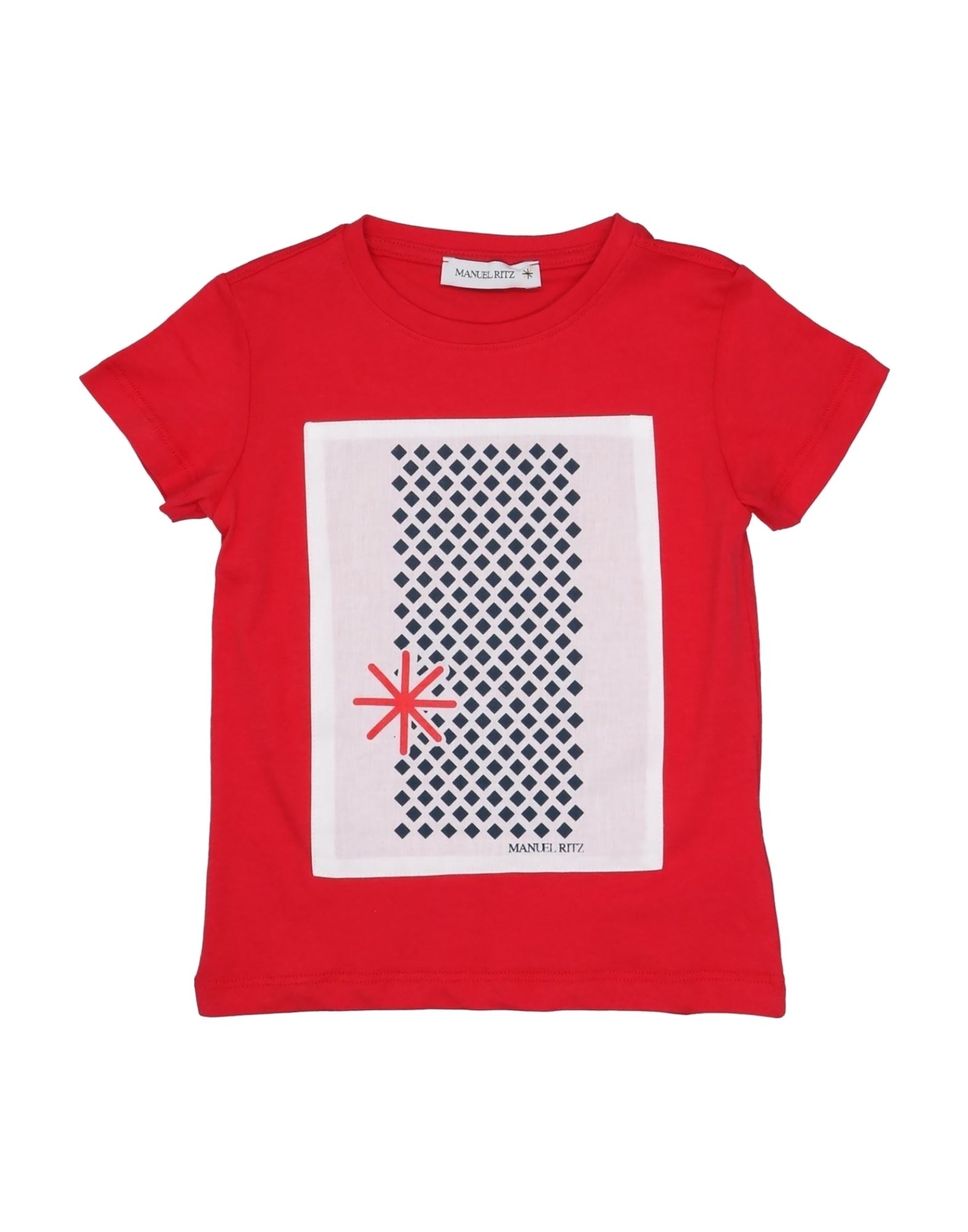 Manuel Ritz Kids' T-shirts In Red