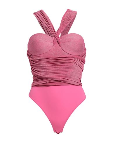 Elisabetta Franchi Woman Top Magenta Size 2 Viscose, Polyester, Polyamide, Elastane