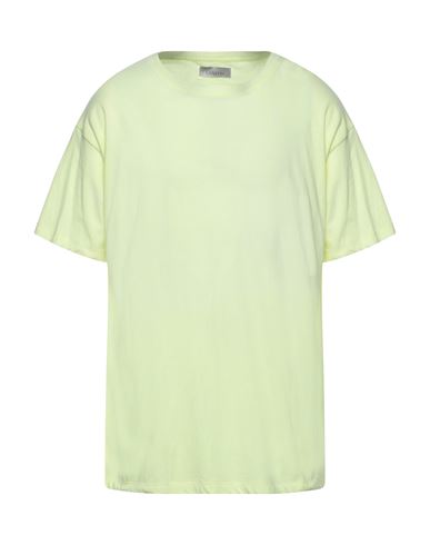 Shop Laneus Man T-shirt Yellow Size L Cotton, Polyamide