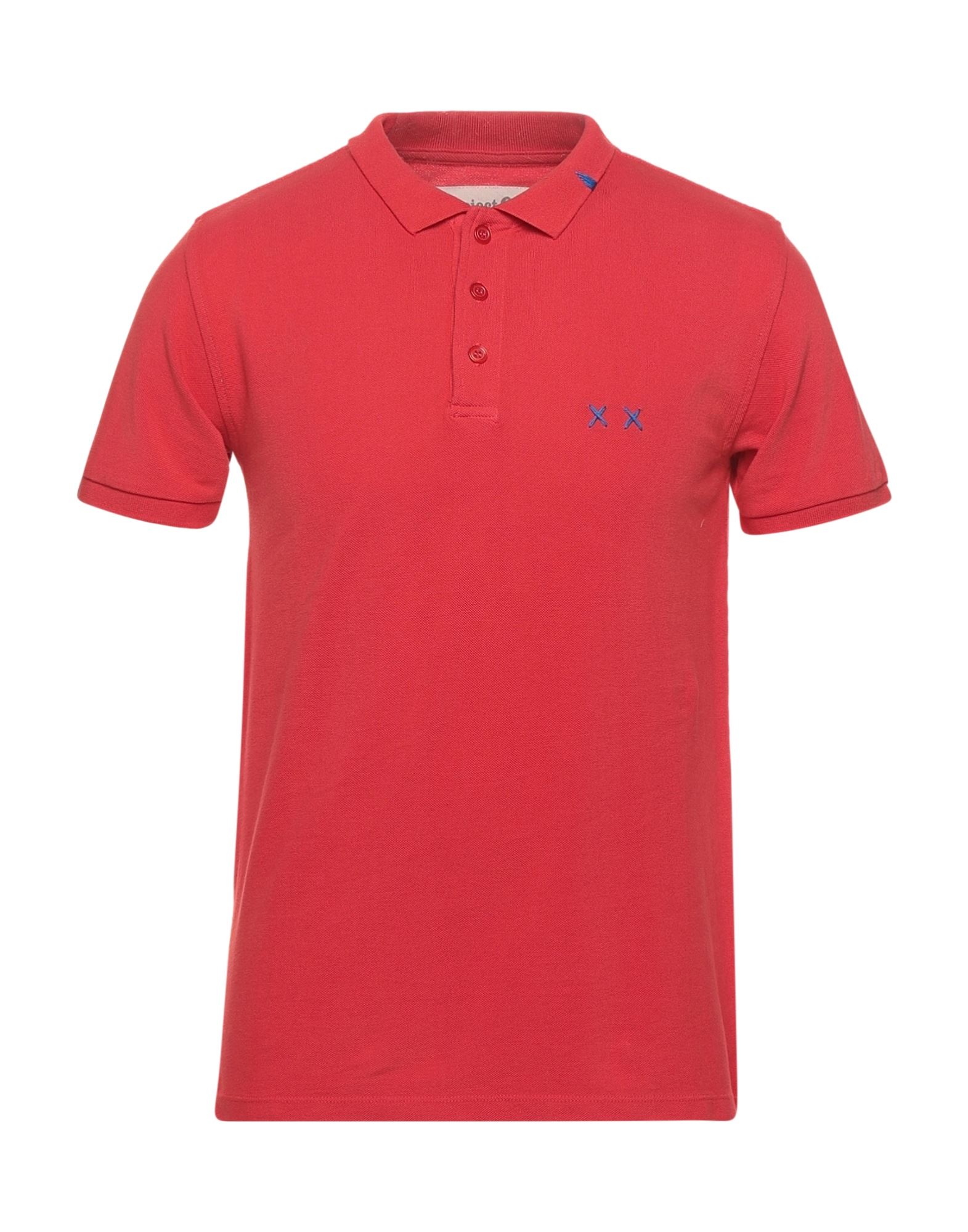 Project E Polo Shirts In Red