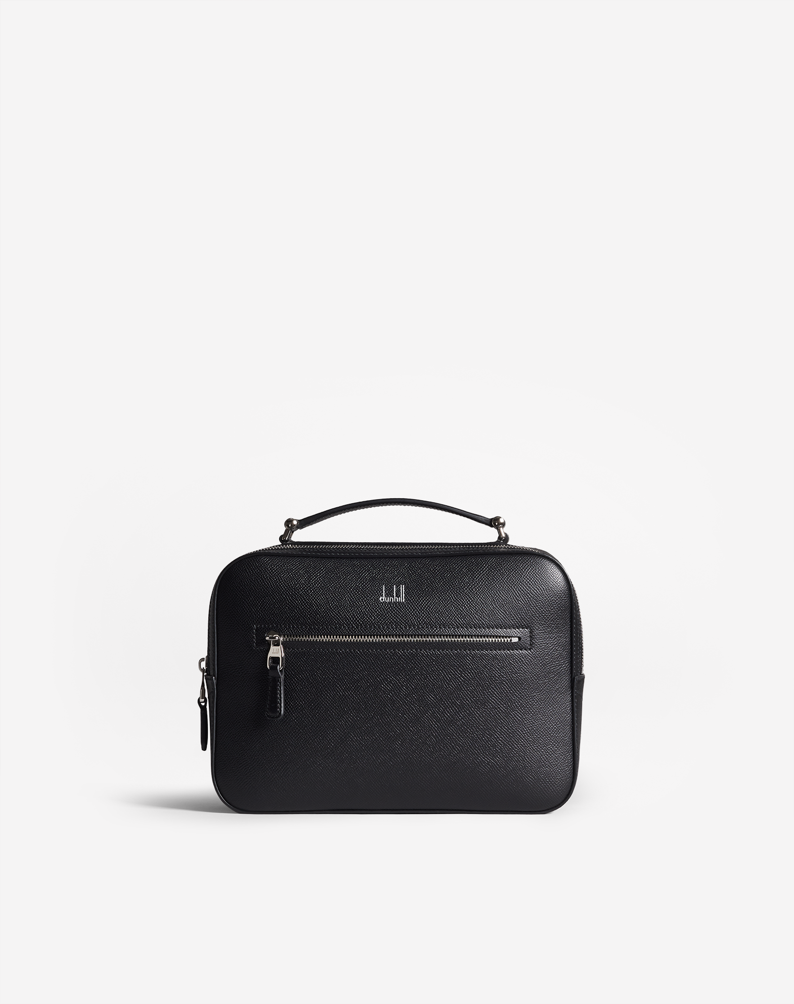 Dunhill Cadogan Top Handle Bag In Black