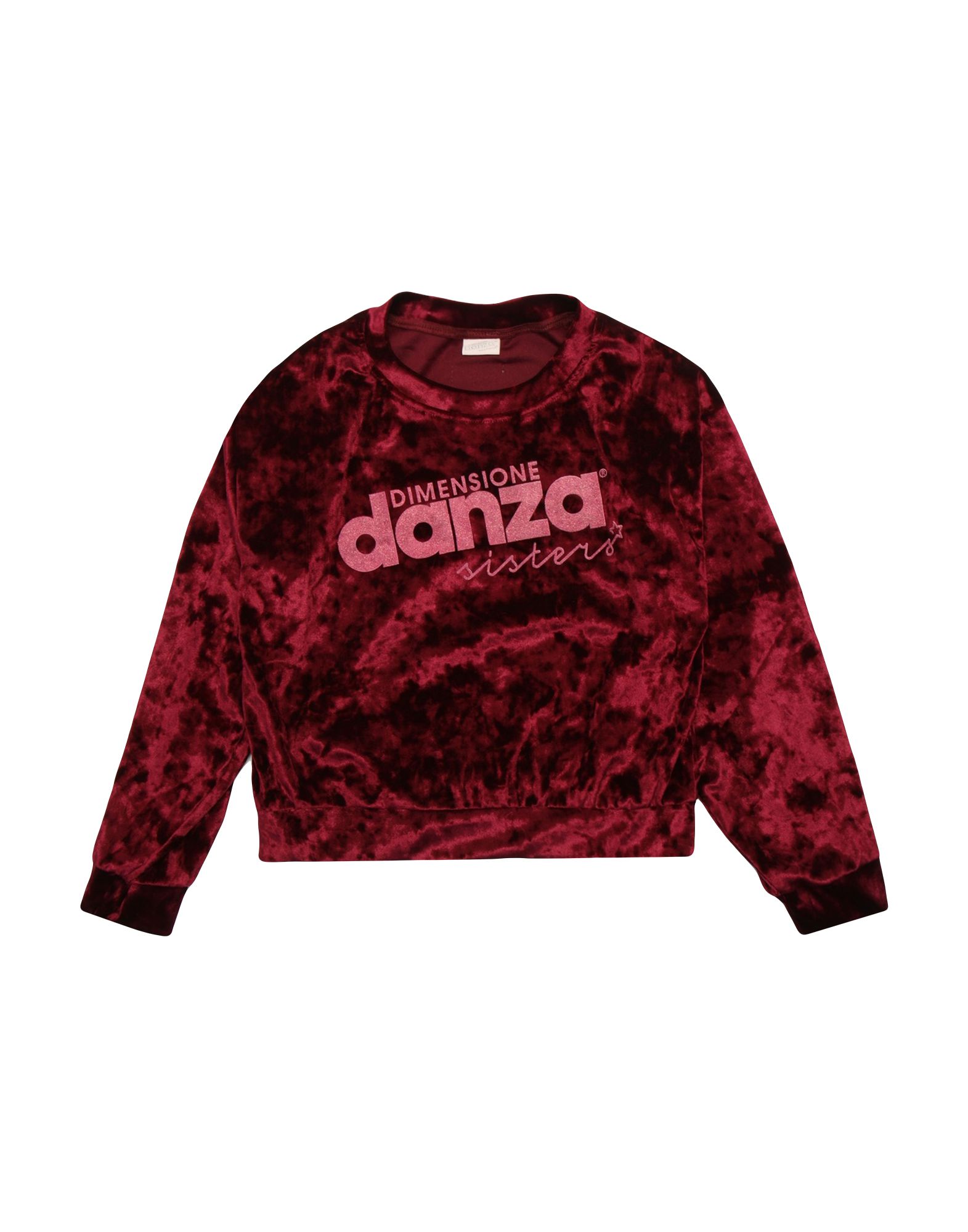 Dimensione Danza Sisters Kids' Sweatshirts In Maroon