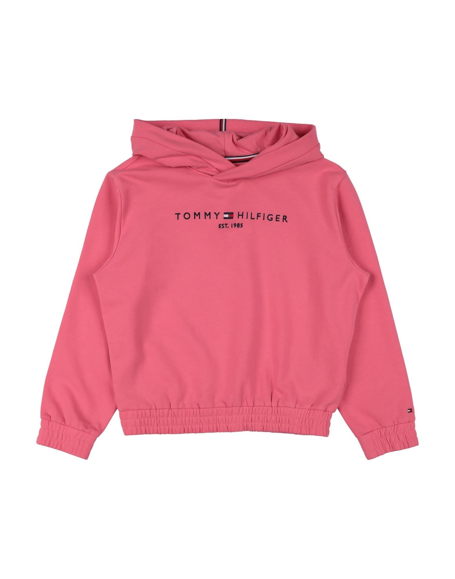 《セール開催中》TOMMY HILFIGER ガールズ 3-8 歳 スウェットシャツ ピンク 3 オーガニックコットン 72% / ポリエステル 22% / ポリウレタン 6%