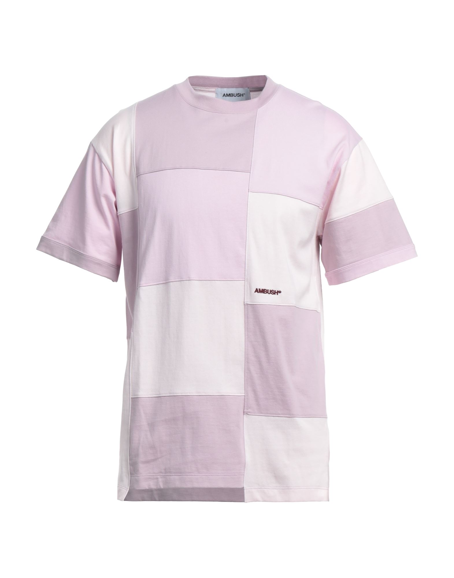 Shop Ambush Man T-shirt Lilac Size 2 Cotton In Purple
