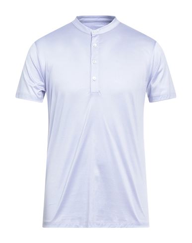 Man T-shirt Midnight blue Size S Cotton