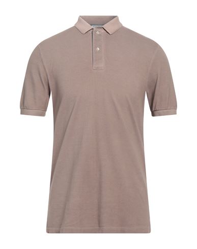 Gran Sasso Man Polo Shirt Dove Grey Size 36 Cotton In Grey