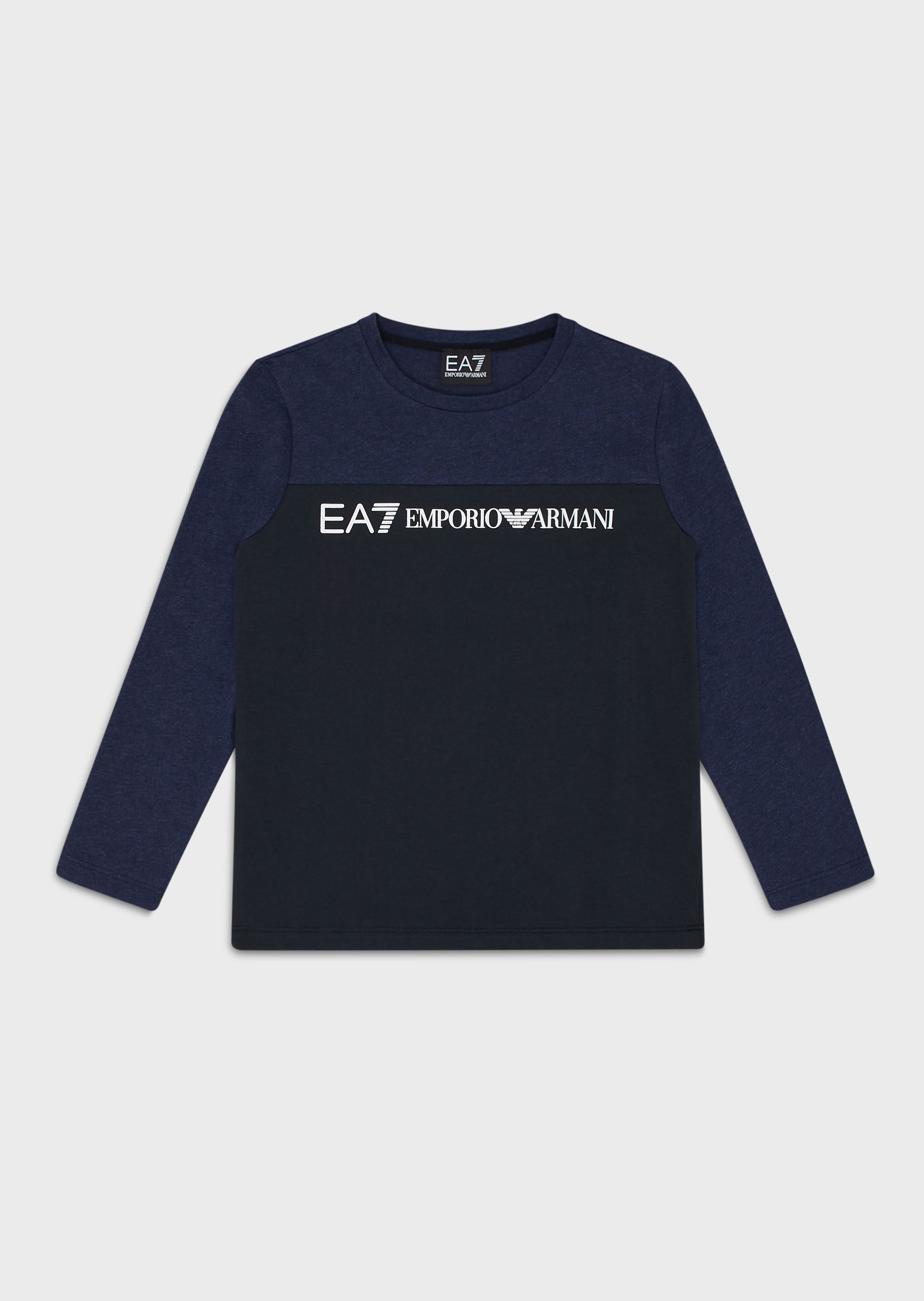 Emporio Armani Long-sleeved T-shirts - Item 12511383 In Blue