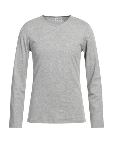 The White Briefs Man T-shirt Grey Size Xl Organic Cotton