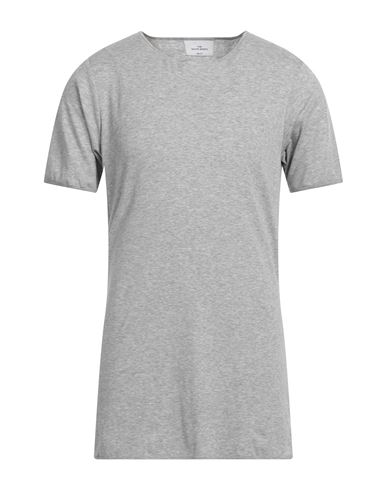The White Briefs Man T-shirt Grey Size Xl Organic Cotton