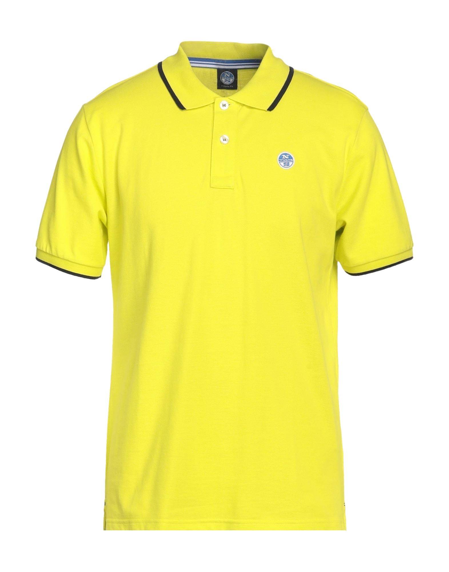 North Sails Polo Shirts In Light Yellow