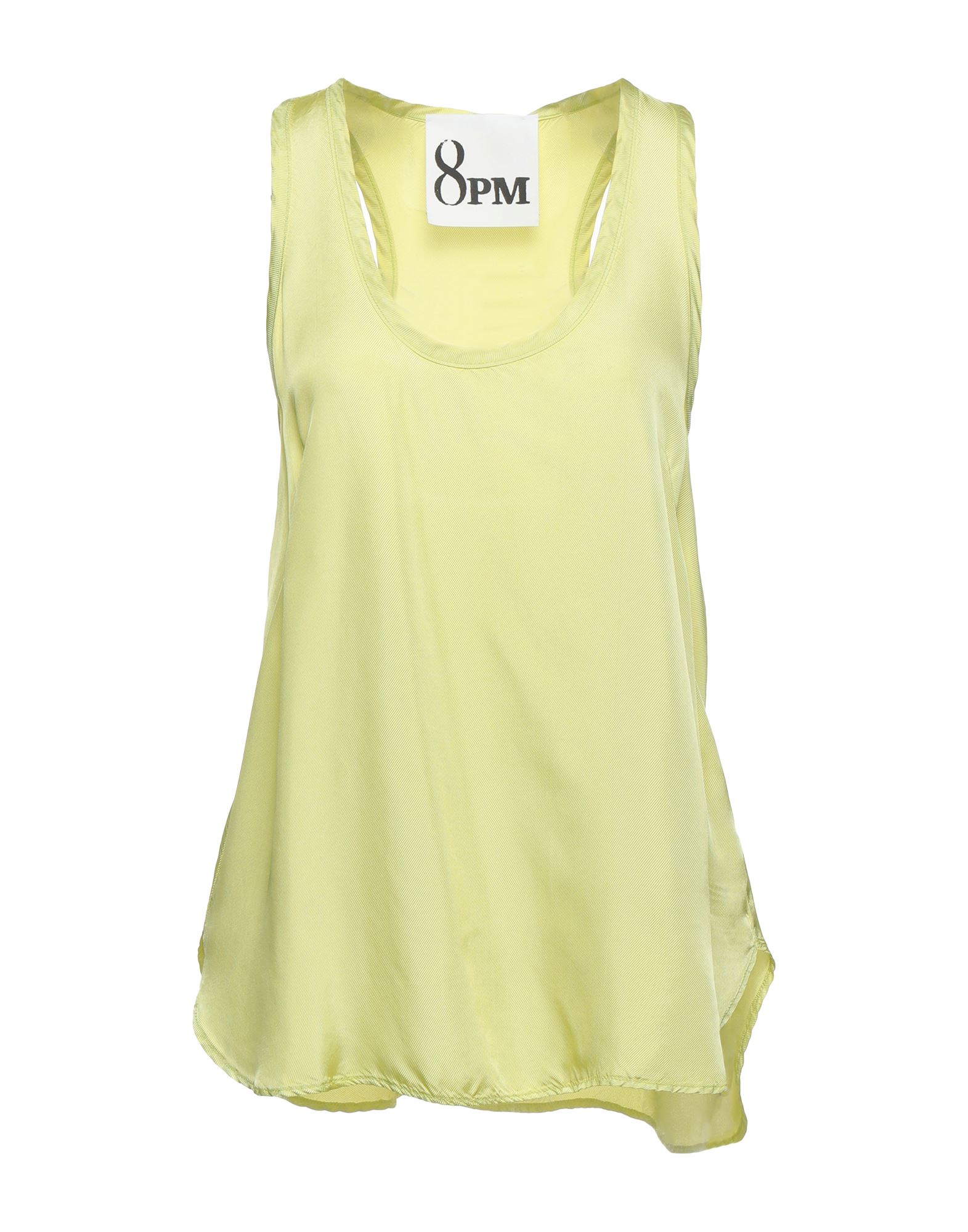 8pm Tops In Yellow