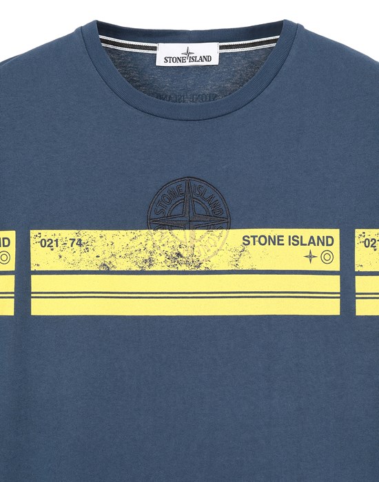 T shirt stone online island jaune