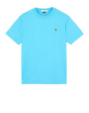 stone island turquoise t shirt