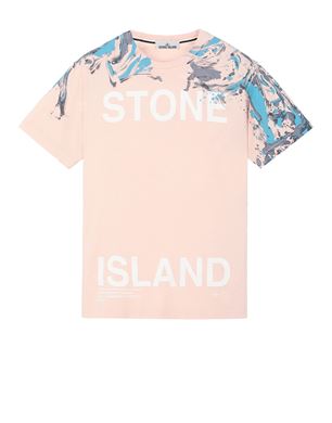 2NS84'MARBLE TWO' T シャツ Stone Island メンズ -Stone Island ...