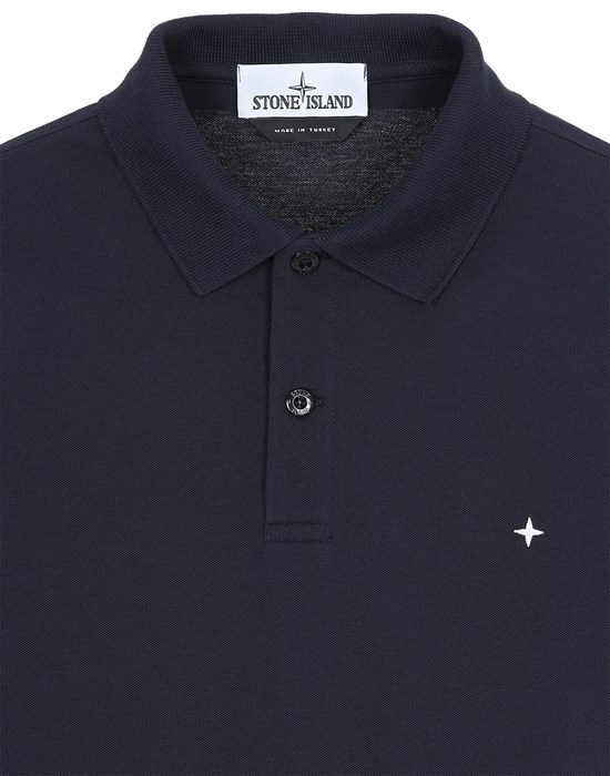 stone island long sleeve polo mens