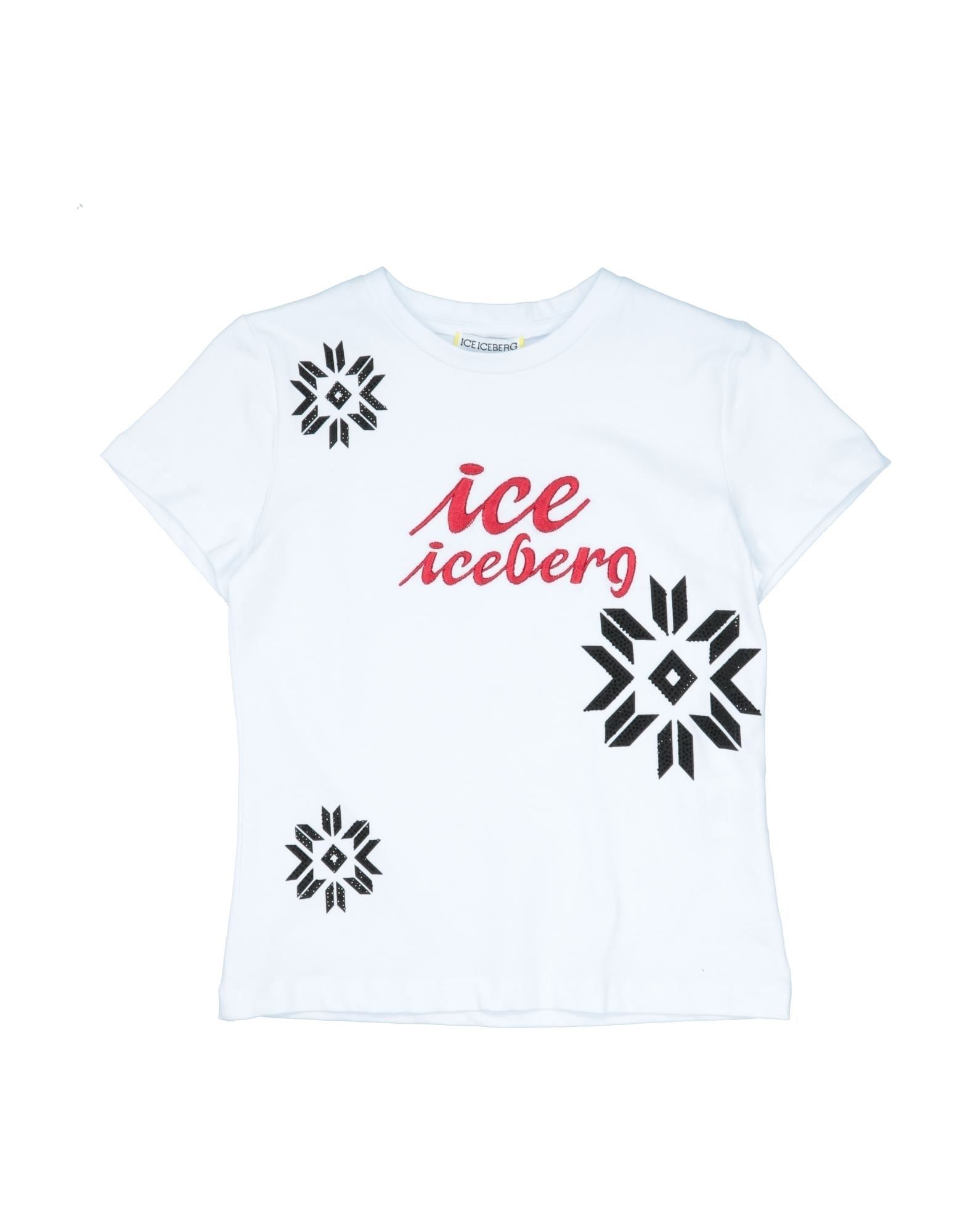 Shop Ice Iceberg Toddler Girl T-shirt White Size 6 Cotton, Elastane