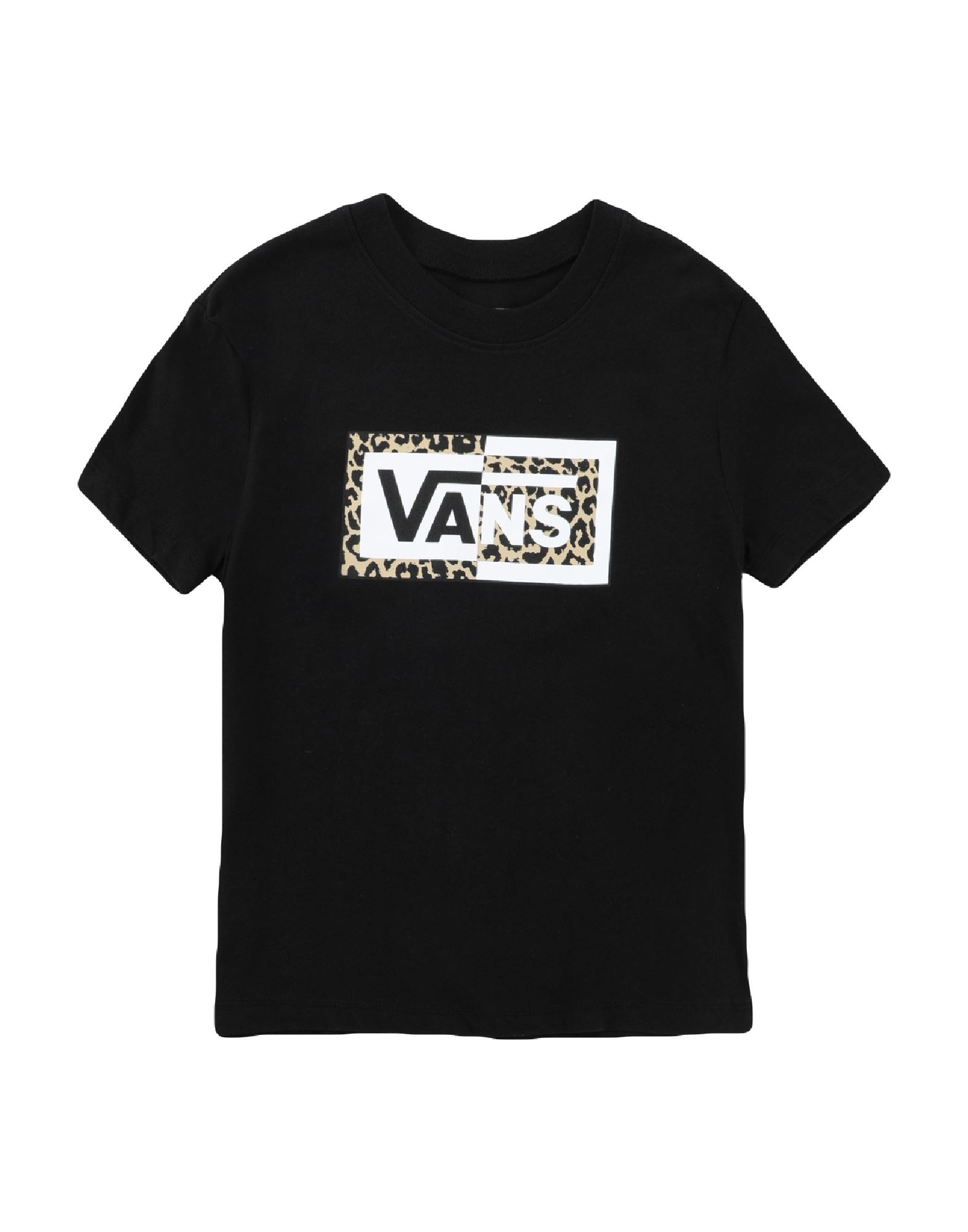 Vans Kids' T-shirts In Black