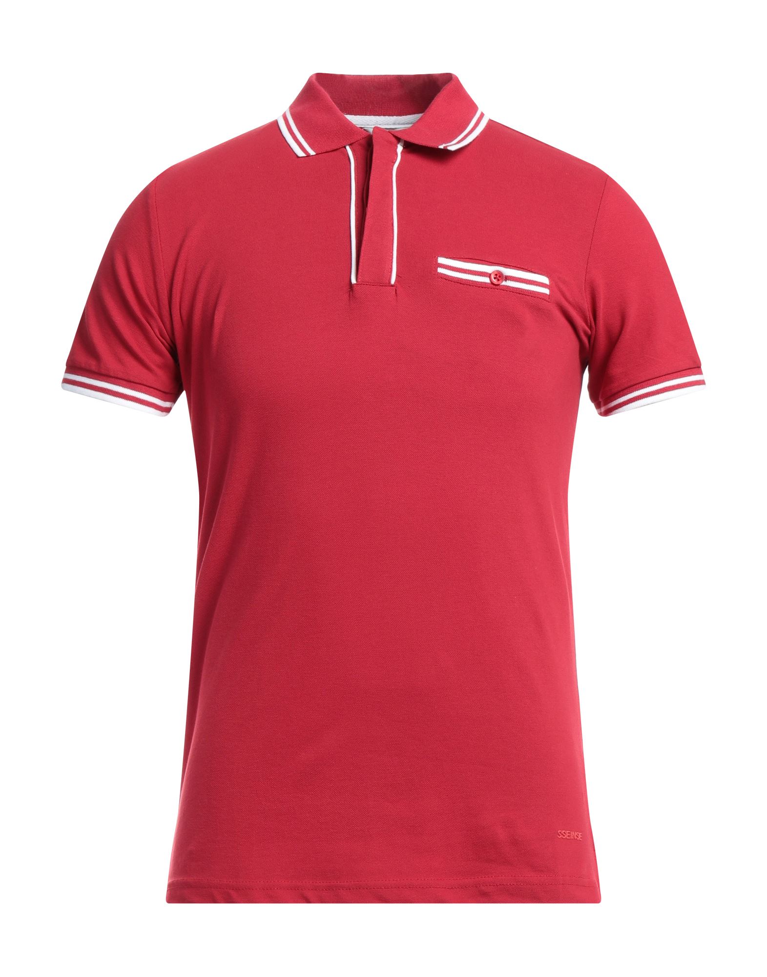 Sseinse Polo Shirts In Red
