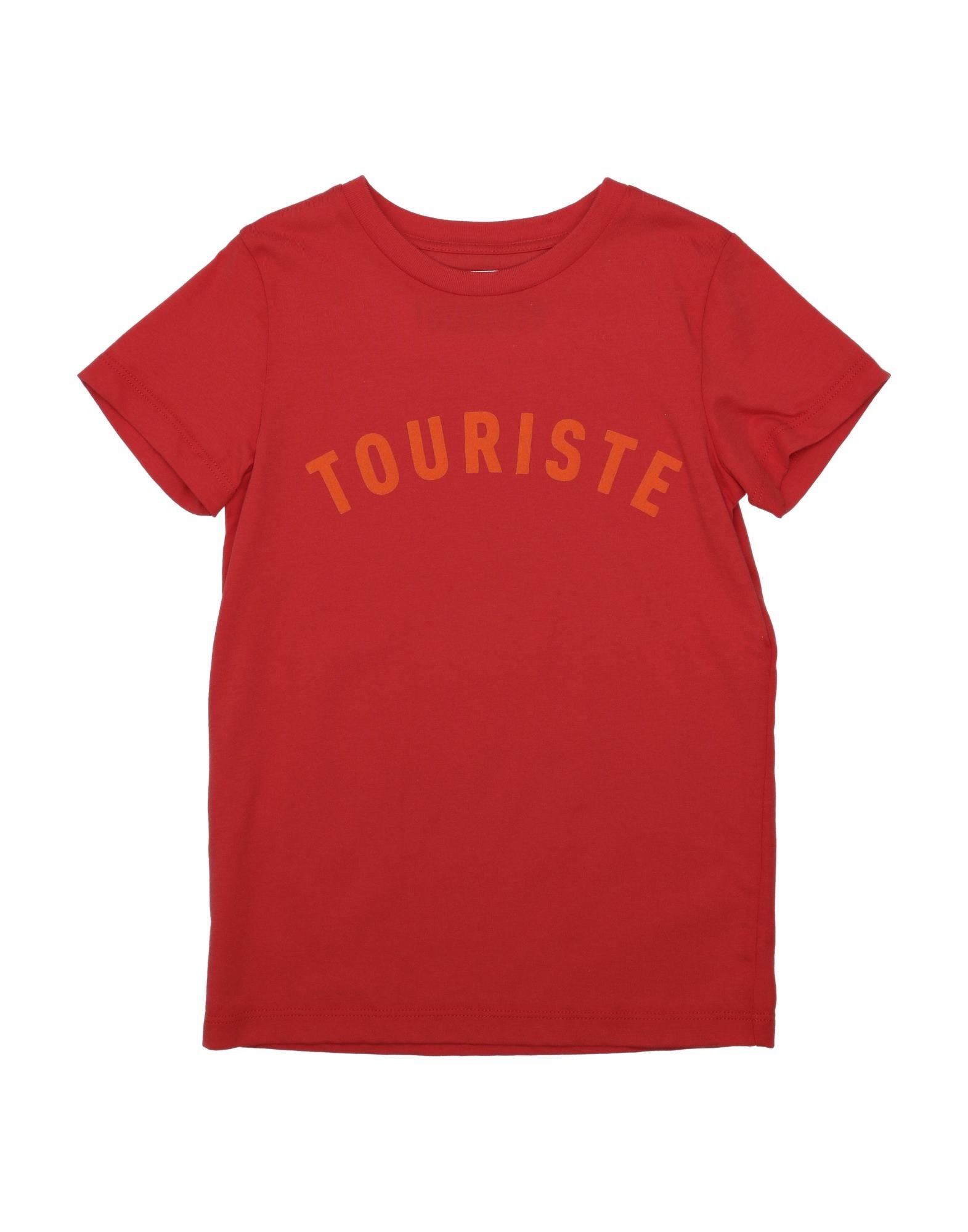 Touriste Kids' T-shirts In Red