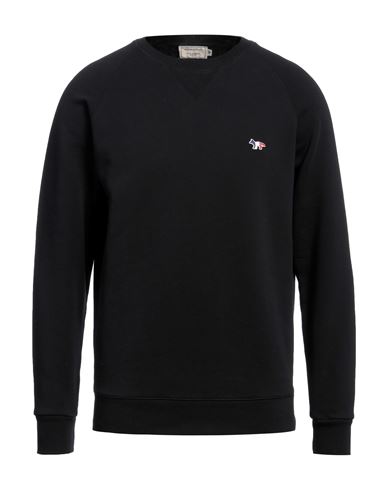 Shop Maison Kitsuné Man Sweatshirt Black Size S Cotton
