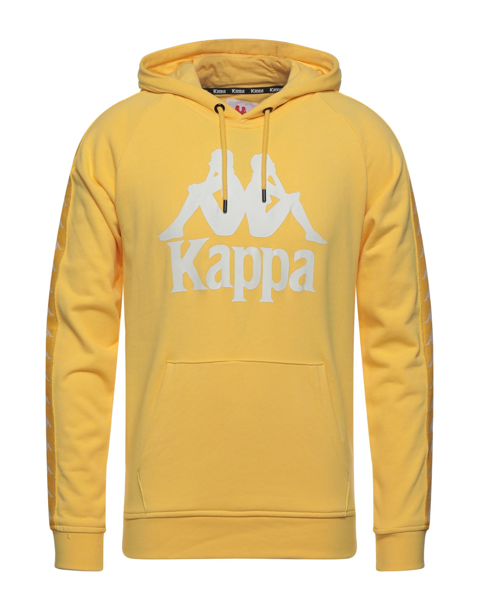 yellow kappa sweatshirt